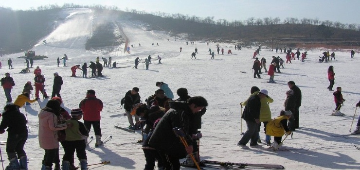 山东 泰安 徂徕山滑雪场 放大地图